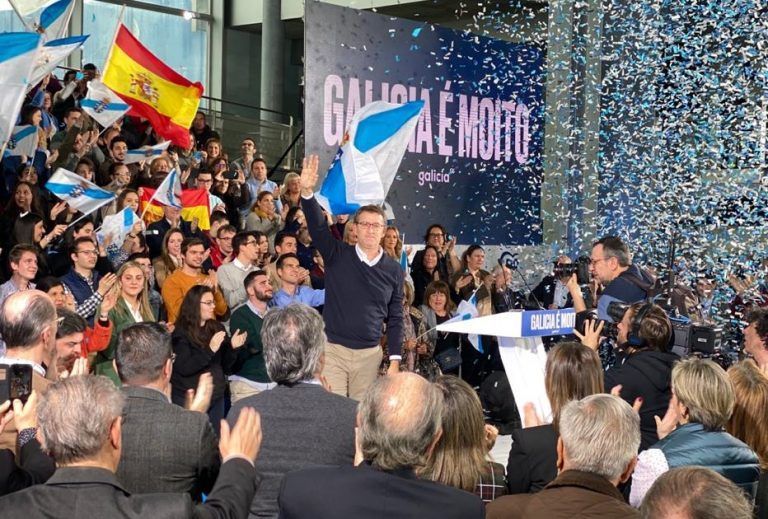Feijóo: «Galicia é moito; é a miña vida; é prácticamente todo o que son»