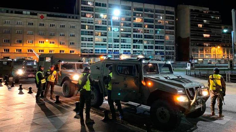 La Brilat se despliega en Vigo en el marco de la ‘Operación Balmis’