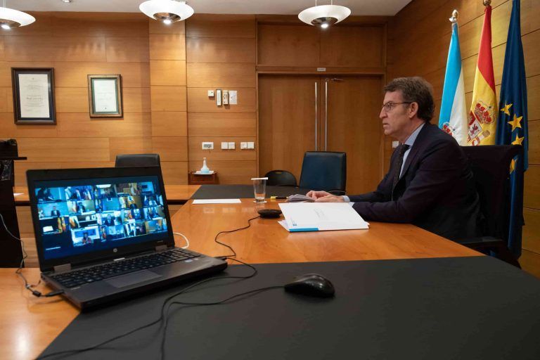 Feijóo pide al Gobierno central un proceso de desescalada seguro, gradual y conocido en el tiempo