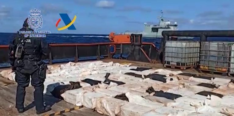 Golpe al narcotráfico: intervenidas en el Puerto de Vigo cuatro toneladas de cocaína y detenidas 28 personas