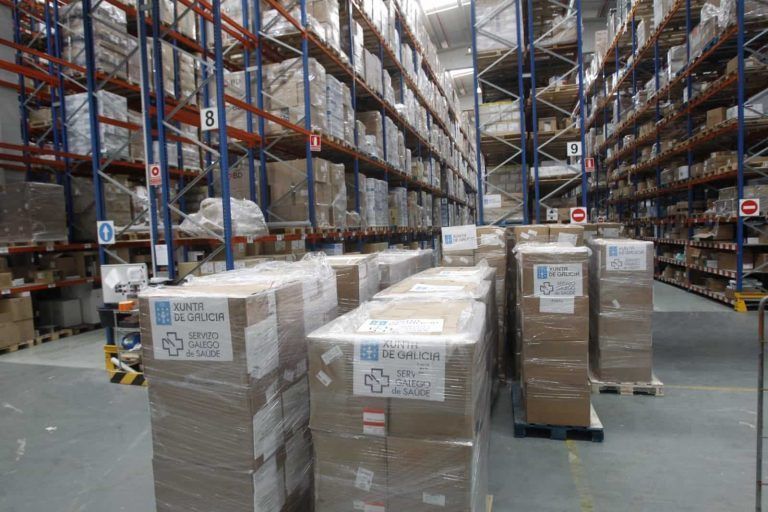La Xunta envía 24.235 nuevas unidades de material de protección a los ayuntamientos del área de Vigo