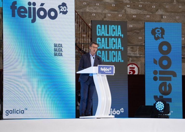 Feijóo sinala que as eleccións non son só unha cuestión de partidos senón de prioridades e a súa é Galicia