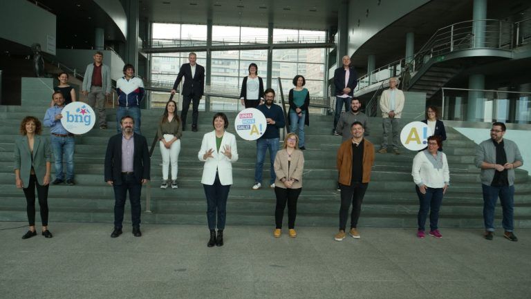 Pontón defende en Vigo o seu compromiso con «liderar un goberno a favor desta cidade para que ocupe o lugar que lle corresponde»
