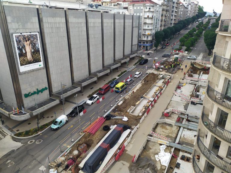 Comienzan las obras de instalación de tres nuevos tramos de las rampas mecánicas de Gran Vía