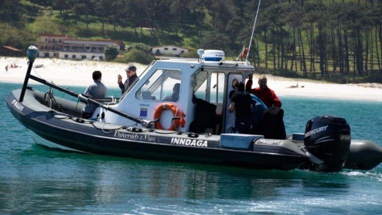 Investigadores do grupo Geoma publican o maior estudo realizado ata a data sobre os fondos da enseada de Samil