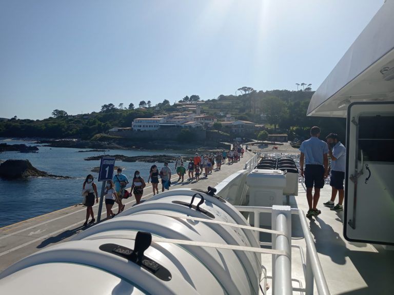 Sanxenxo y Portonovo se incorporan a los viajes a Cíes