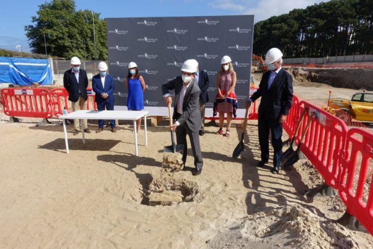 El Hotel Attica 21 de Samil ya tiene su primera piedra