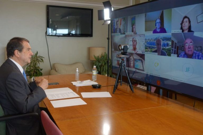 El Consejo Asesor municipal analiza la evolución del Covid-19 en Vigo
