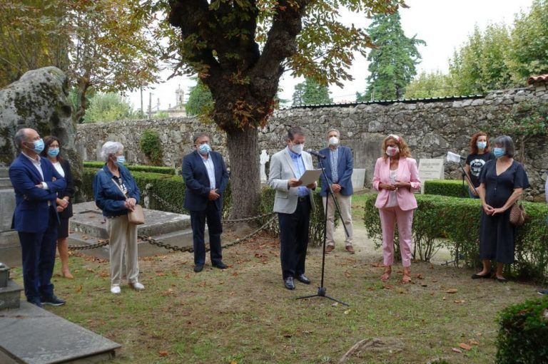 Caballero preside el homenaje a los alcaldes demócratas asesinados