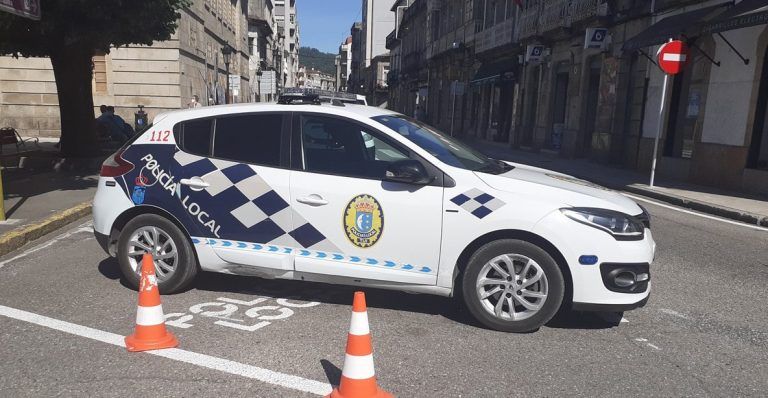 A Policía Local de Tui rexistrou 3 alcoholemias positivas e propuxo 4 sancións á subdelegación do goberno na fin de semana
