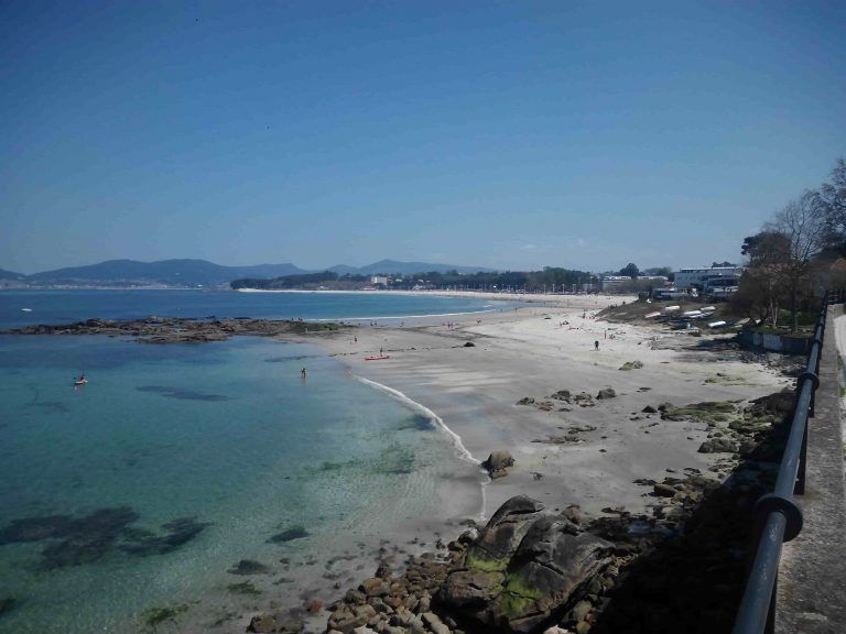 Denunciados 8 propietarios de perros por pasearlos sin correa en la playa de Samil