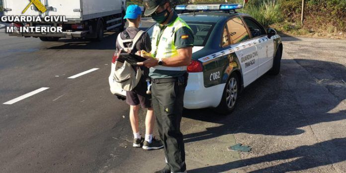Guardia Civil peatón O Porriño