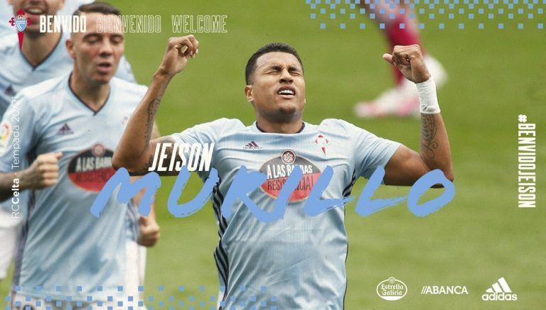 Jeison Murillo será celeste esta temporada