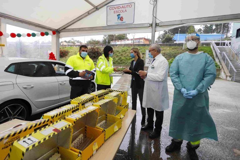 Los Covid-Auto del área de Vigo suman 85.000 PCR realizadas