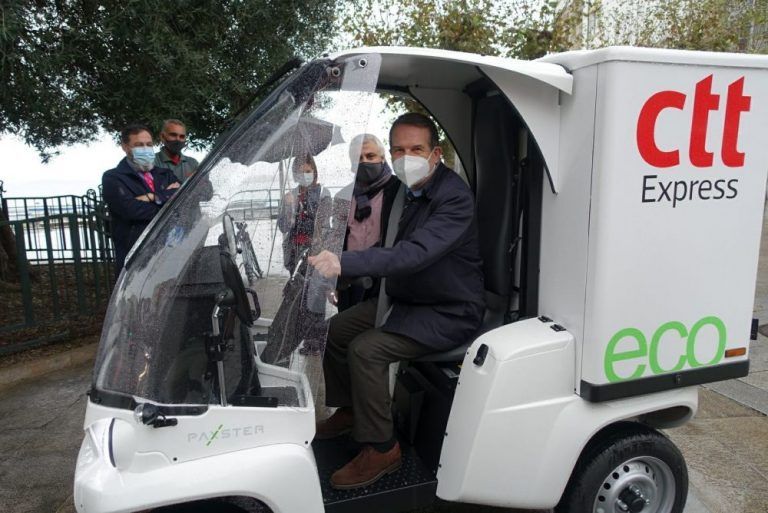 Vigo xa conta co seu primeiro vehículo ecosostible para o reparto de paquetería
