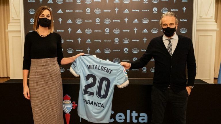 Vitaldent se convierte en patrocinador del RC Celta para la temporada 20/21