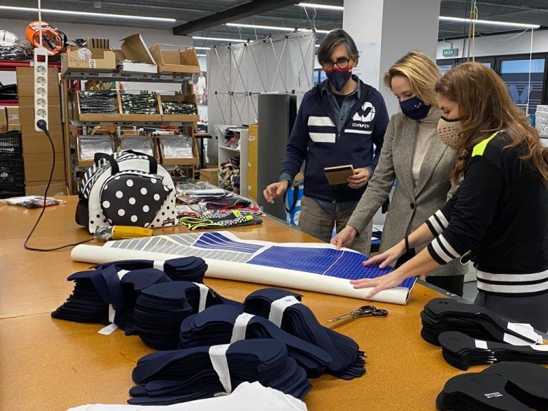 Las mascarillas deportivas de Idawen Sports, ejemplo de la capacidad de expansión digital del textil del área de Vigo