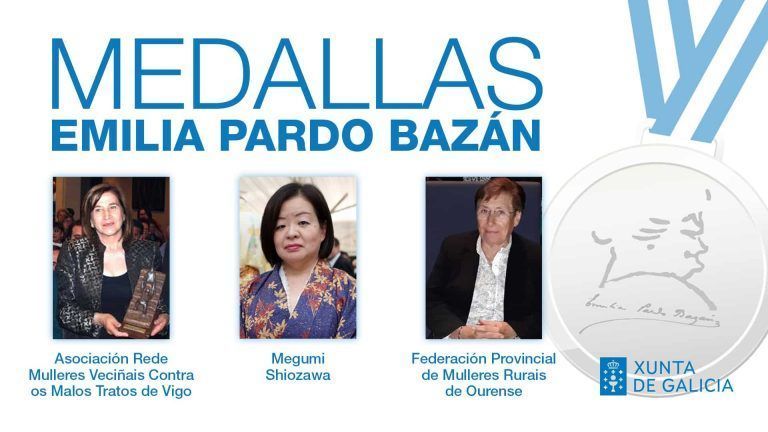 La Xunta concede una de las Medallas Emilia Pardo Bazán a la Red Mujeres Vecinales Contra los Maltratos de Vigo