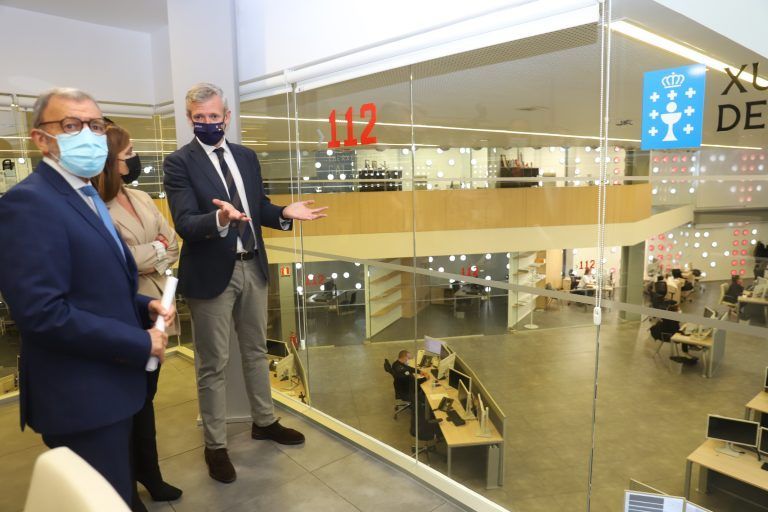 El vicepresidente primero de la Xunta, Alfonso Rueda, participó hoy en la clausura de la reunión del Consejo Asesor de la Fundación Inade