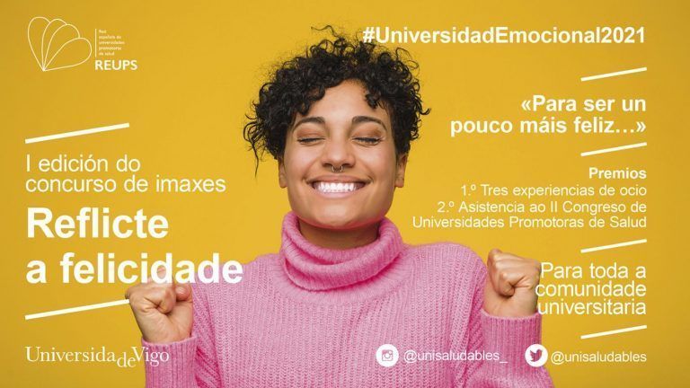 A UVigo súmase á I edición do concurso de imaxes ‘Reflicte a felicidade’