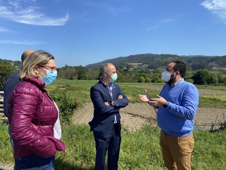 David Regades compromete la colaboración de Zona Franca con el Concello de Vilaboa para el desarrollo de un área empresarial
