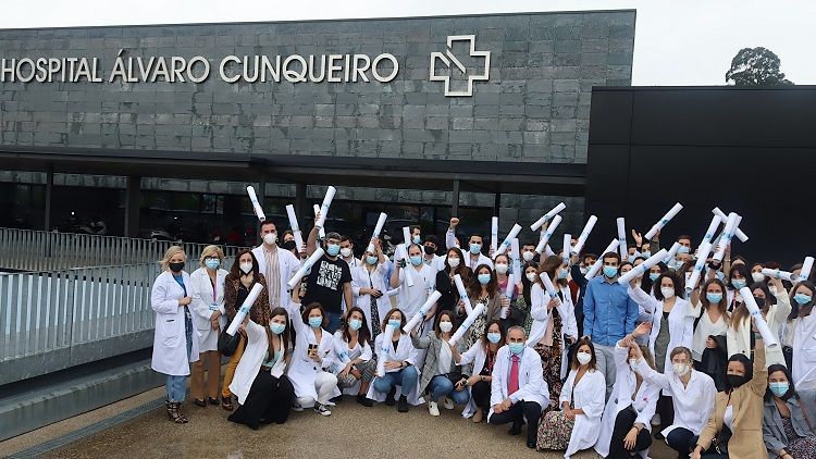 A área sanitaria de Vigo despide a 78 residentes