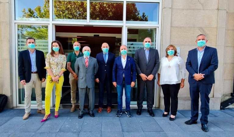 Zona Franca recibe a empresarios de Ourense interesados por el modelo de parques empresariales