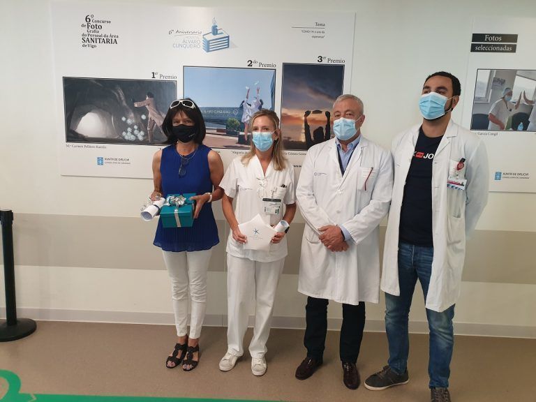 O persoal da Área Sanitaria de Vigo mostra a súa visión deste ano de esperanza da COVID 19 a través de fotografías