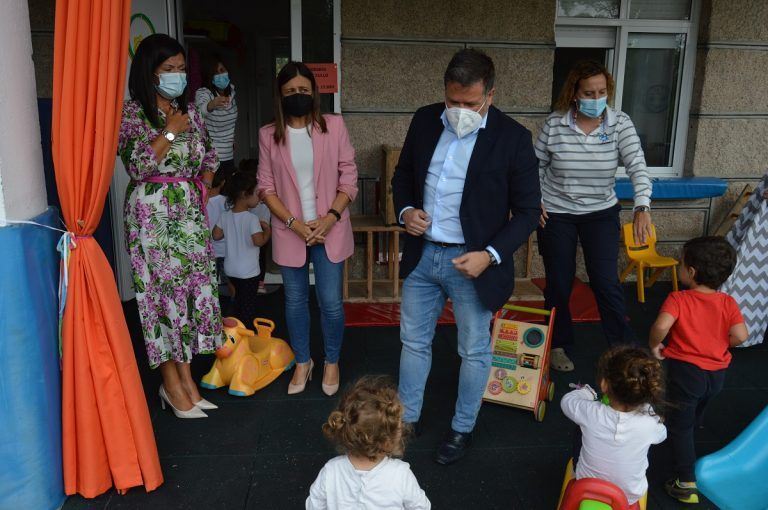 La Xunta sufraga mejoras en la escuela infantil de Mos-Porteliña por un importe de 47.000 euros