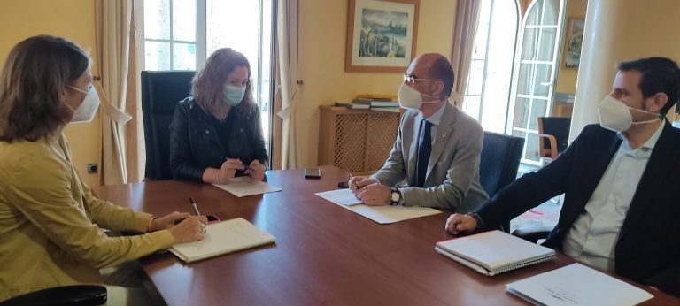 Autoridad Portuaria de Vigo y Concello de Salvaterra avanzan en el proyecto constructivo del apartadero ferroviario de la PLISAN
