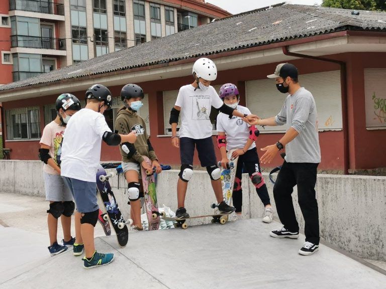 Gondomar clausura a I edición do curso de Skate dirixido á mocidade
