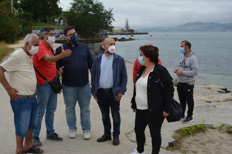 O BNG demanda que o Goberno español actúe para recuperar e mellorar a praia da Punta en Teis