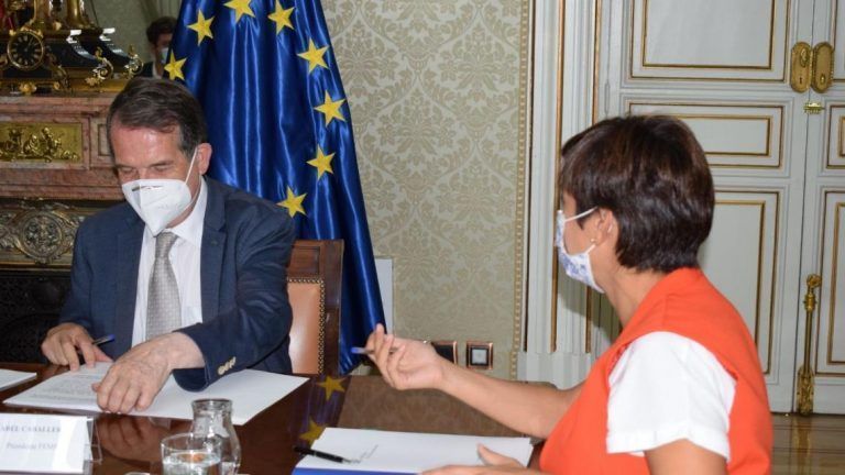 Caballero se reúne con la Ministra de Política Territorial: “Las Entidades Locales queremos ir al lado del Gobierno de España en la reactivación”