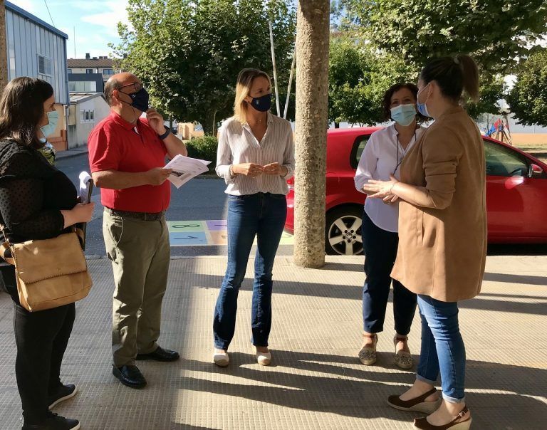 Fernández-Tapias anuncia la licitación de la rehabilitación integral del CEIP Infante Felipe de Borbón en Salvaterra do Miño por casi 885.000 euros