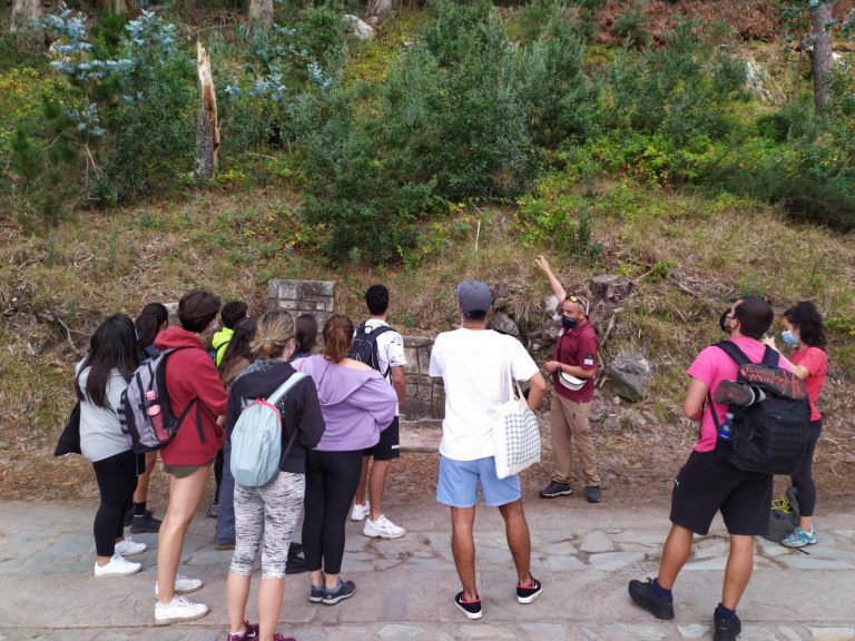 Una docena de voluntarios pasan el fin de semana en Cíes realizando labores de regeneración ambiental