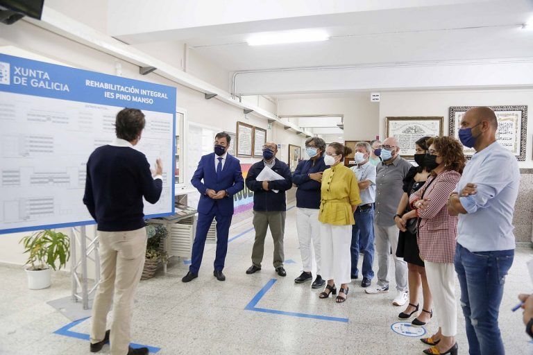 La Xunta licita la rehabilitación integral del instituto IES Pino Manso de O Porriño por más de 1,2M€