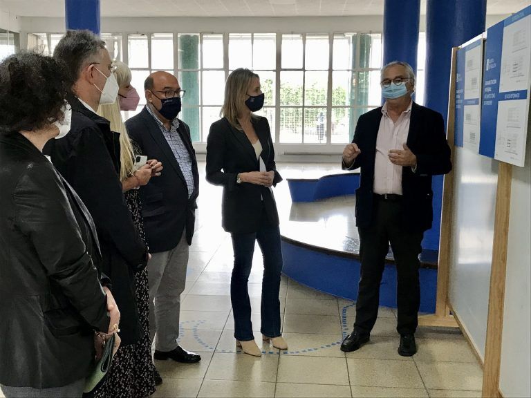 Fernández-Tapias anuncia la adjudicación en el próximo mes de noviembre de la rehabilitación integral del IES San Tomé de Freixeiro por 1 millón de euros