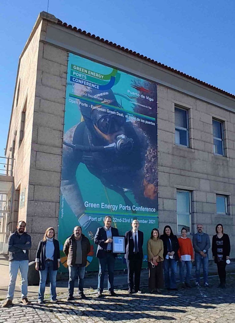 El Puerto de Vigo obtiene la máxima distinción ecológica avalada por la organización europea de puertos marítimos