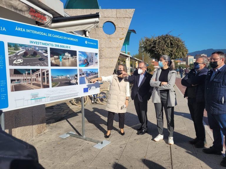 Ethel Vázquez anuncia la licitación de la reforma de la estación de autobuses de Cangas, que supondrá una inversión de la Xunta de 400.000€ y estará finalizada el próximo verano