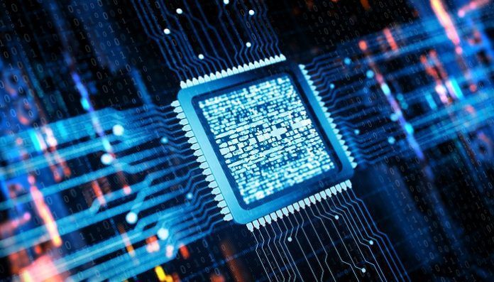 CPU and Computer chip concept