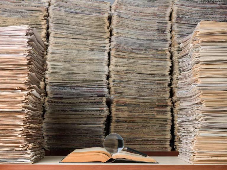 Anuncian la retirada de cerca de un millón de expedientes para descongestionar las instalaciones judiciales