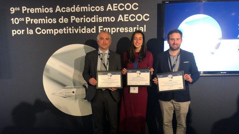 Aecoc premia unha egresada da UVigo por un traballo sobre os envases e embalaxes sostibles no comercio electrónico