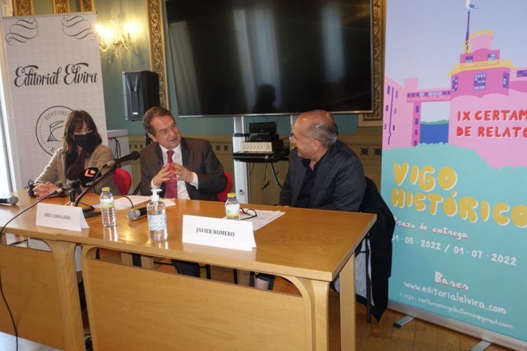 Caballero eloxia a estimulación creativa que supón o Certame de relatos Vigo histórico