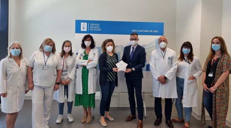 A Área sanitaria de Vigo entregou hoxe o premio do  I Concurso: Día Mundial da Hixiene de Mans