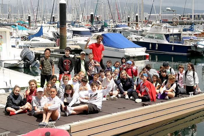 A Semana Azul Xacobea pecha este domingo tras varias actividades náuticas con récord de participación
