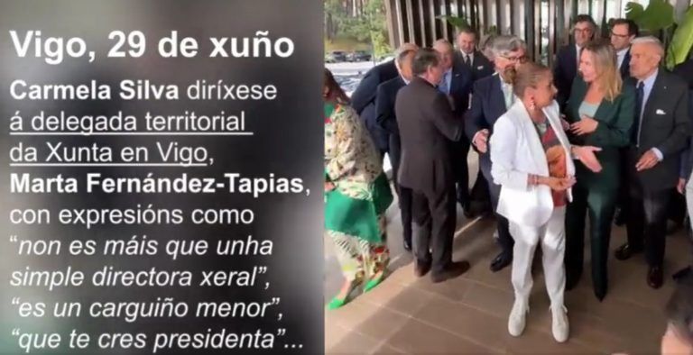 El PPdeG denuncia los comentarios despectivos y la falta de respeto de Carmela Silva a la delegada de la Xunta en Vigo