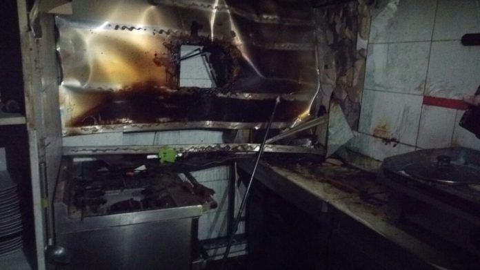 incendio cocina caballo rojo calle venezuela