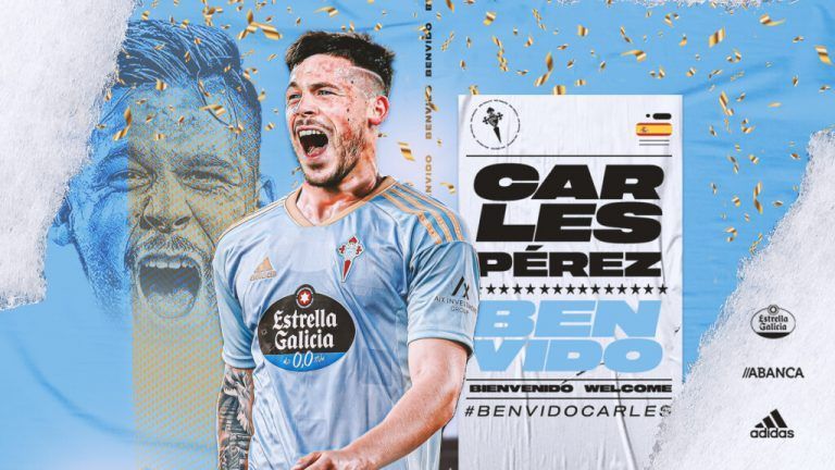El joven atacante Carles Pérez firma por el RC Celta