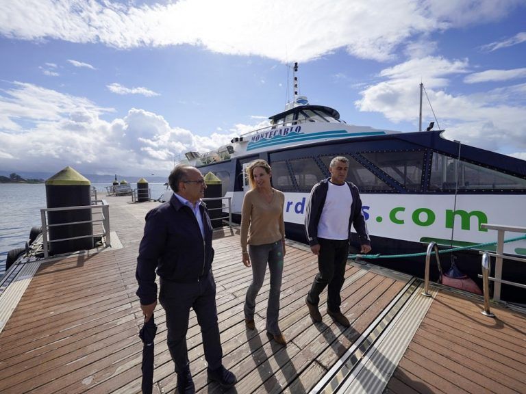 Fernández-Tapias cifra en 560.000 euros a bonificación da Xunta para os veciños de Cangas e Moaña cos descontos do 50% que aplica desde o 1 de Setembro no transporte interurbano e de ría