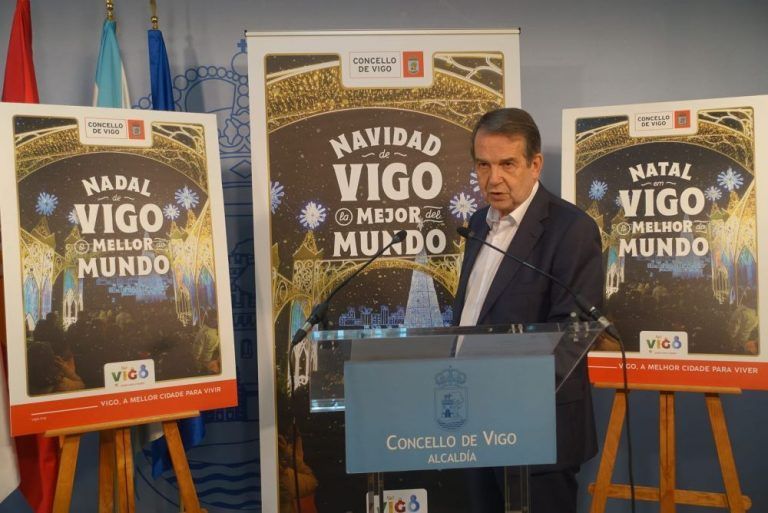 O Nadal de Vigo lucirá en 481 mupis de cidades de España e Portugal